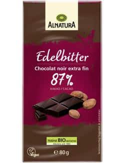 Alnatura Edelbitter Schokolade 87%