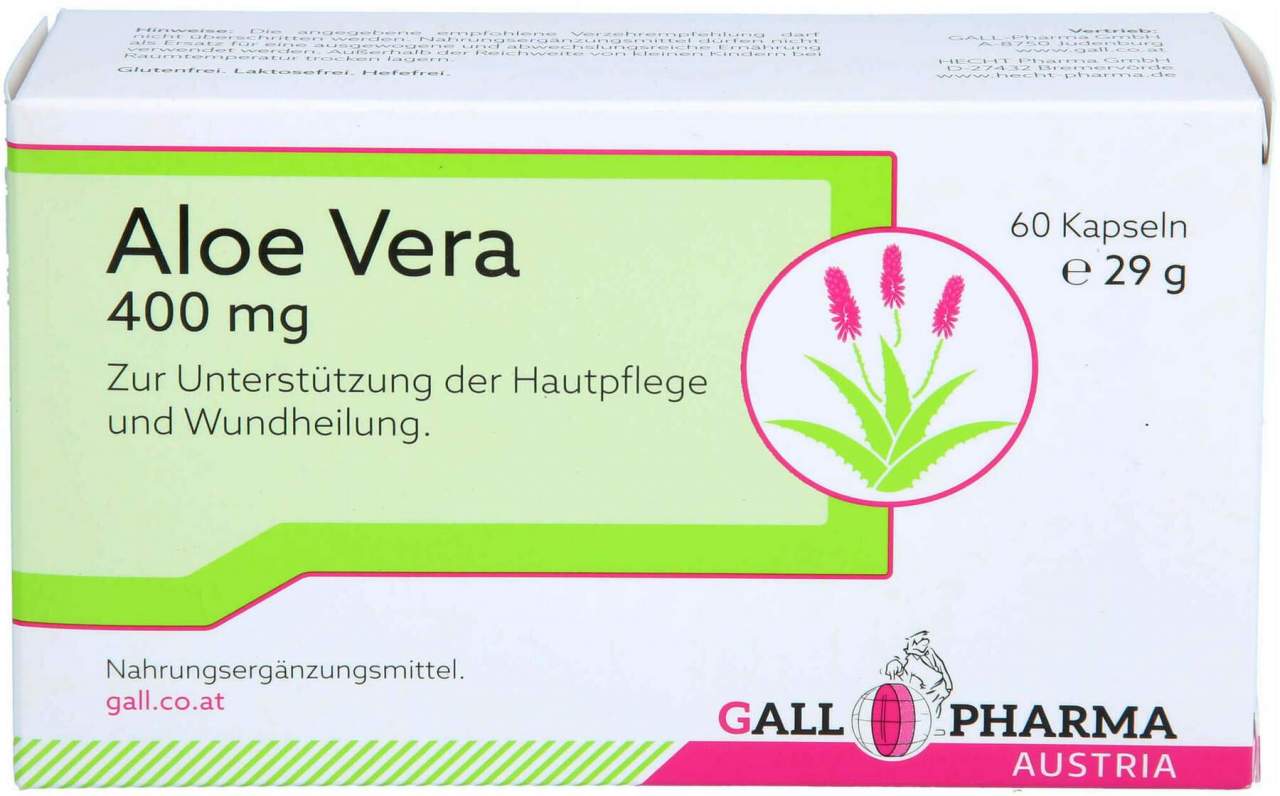Aloe Vera 400 mg Gph 60 Kapseln