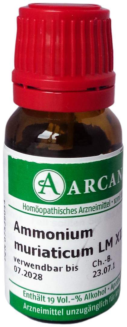 Ammonium Muriaticum Lm 12 Dilution 10 ml