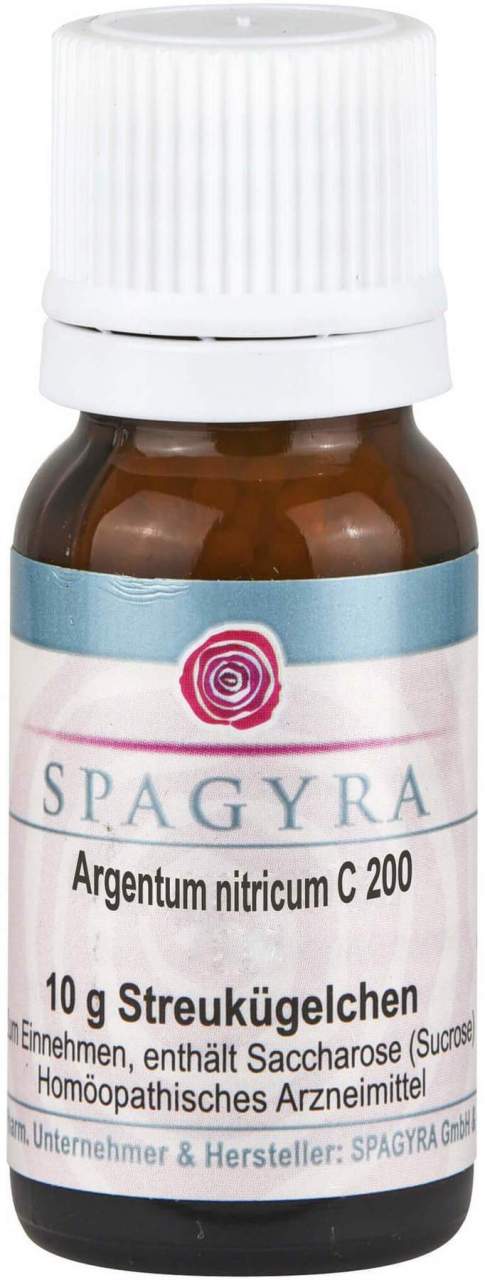 Argentum Nitricum C 200 10 G Globuli