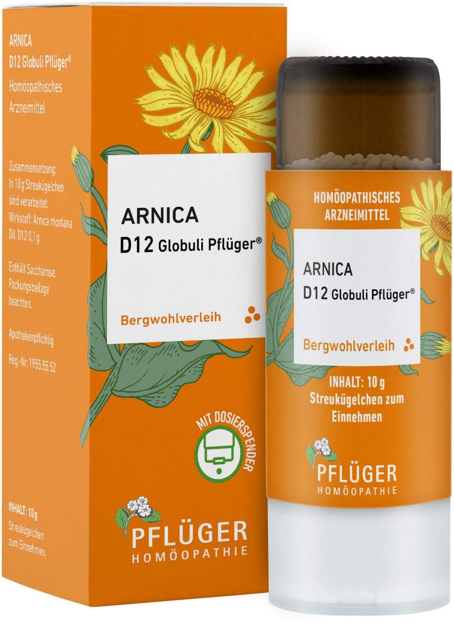 Arnica D12 Globuli Pflüger 10 g