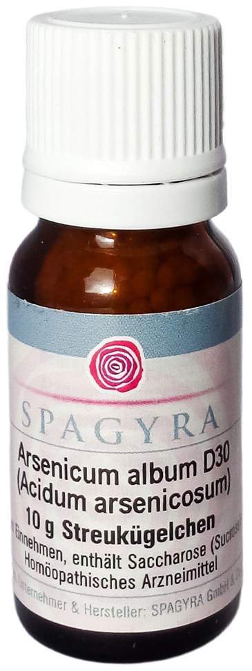 Arsenicum Album D 30 Acidum Arsenicosum Globuli 10 G