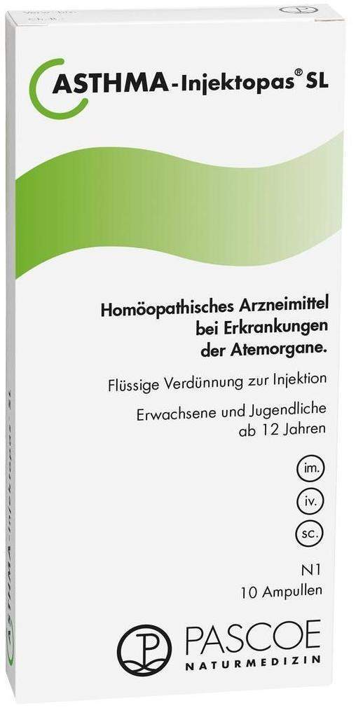 Asthma Injektopas Sl 10x2 ml Ampullen