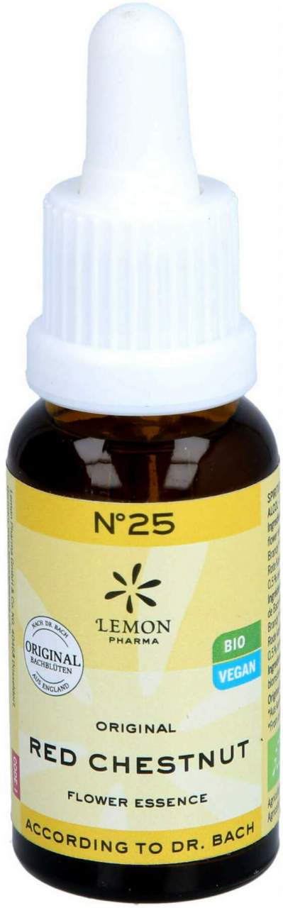 BACHBLÜTEN No.25 Red Chestnut Bio 20 ml