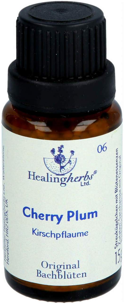 Bachblüten Cherry Plum Globuli Healing Herbs 15g