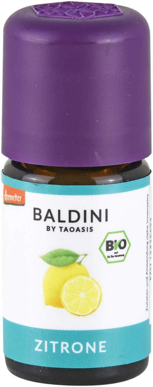 Baldini Bio Aroma Zitrone Bio Demeter Öl 5 ml