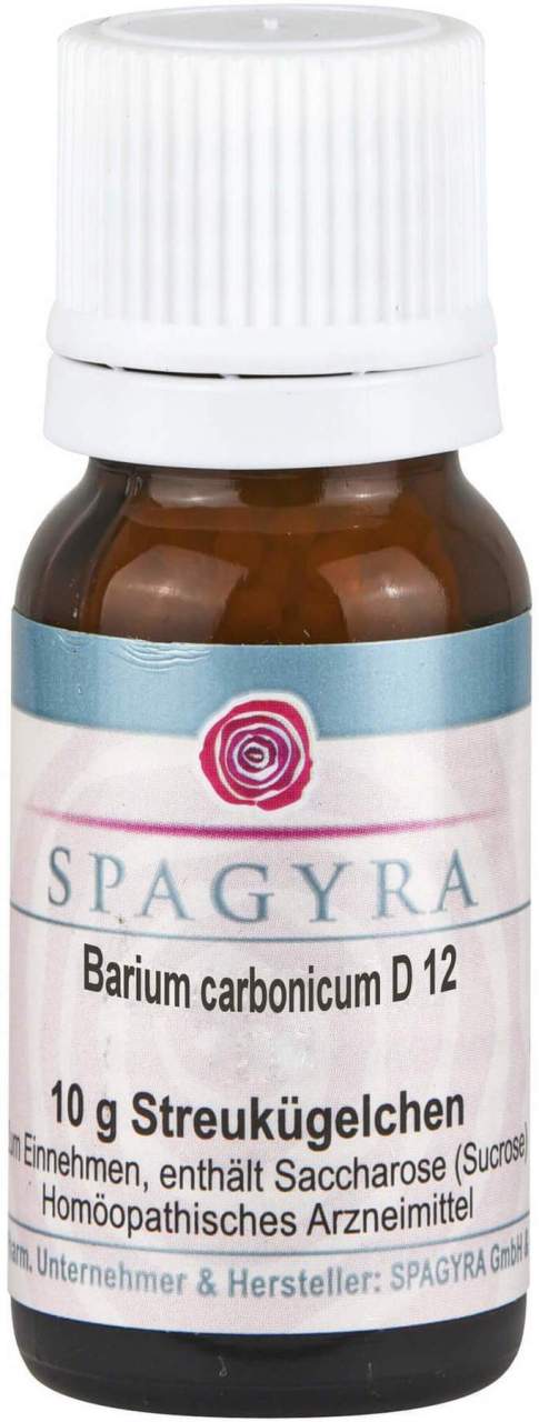 Barium Carbonicum D 12 10 G Globuli