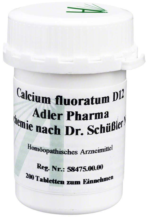 Biochemie Adler 1 Calcium Fluor. D12 200 Tabletten
