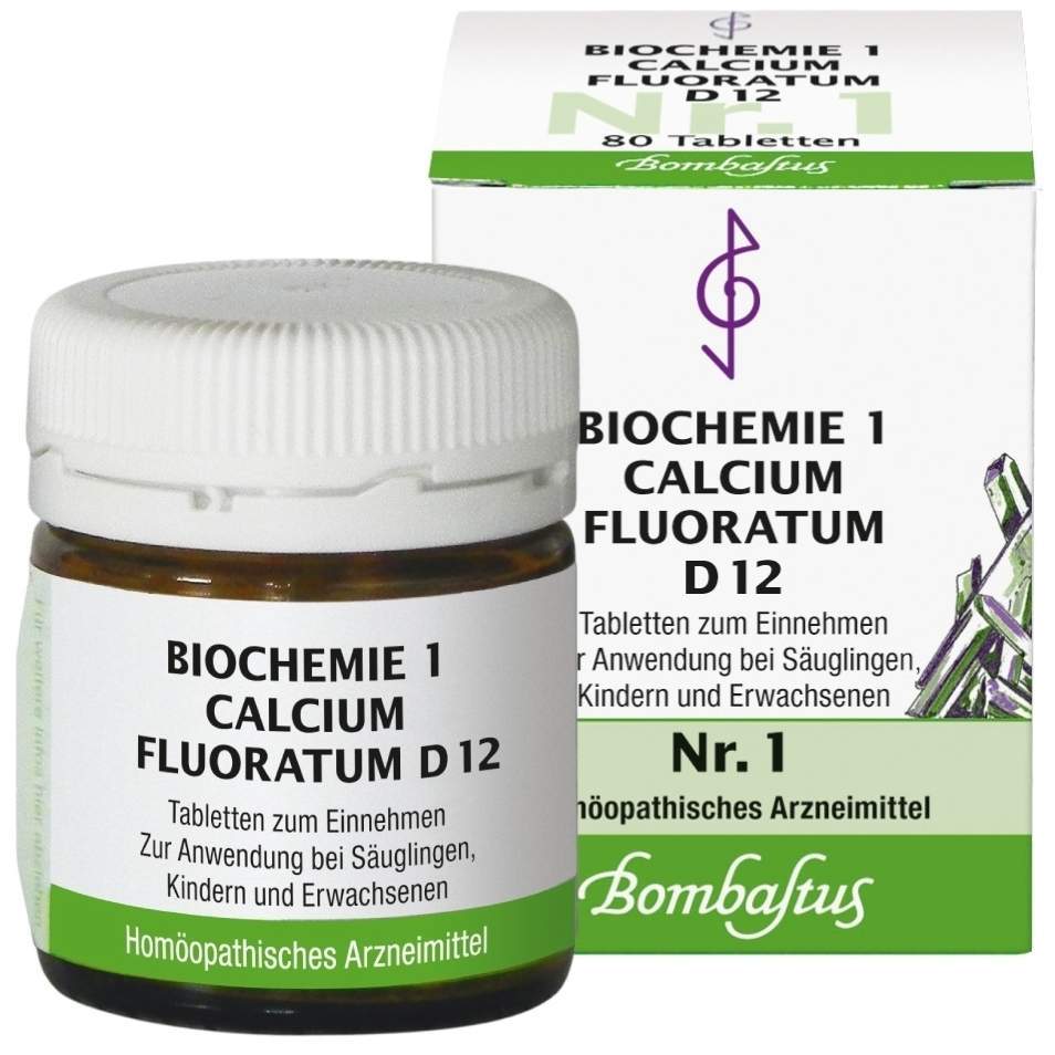 Biochemie Bombastus 1 Calcium Fluoratum D 12 80 Tabletten
