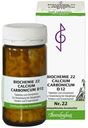 Biochemie Bombastus 22 Calcium Carbonicum D 12 200 Tabletten