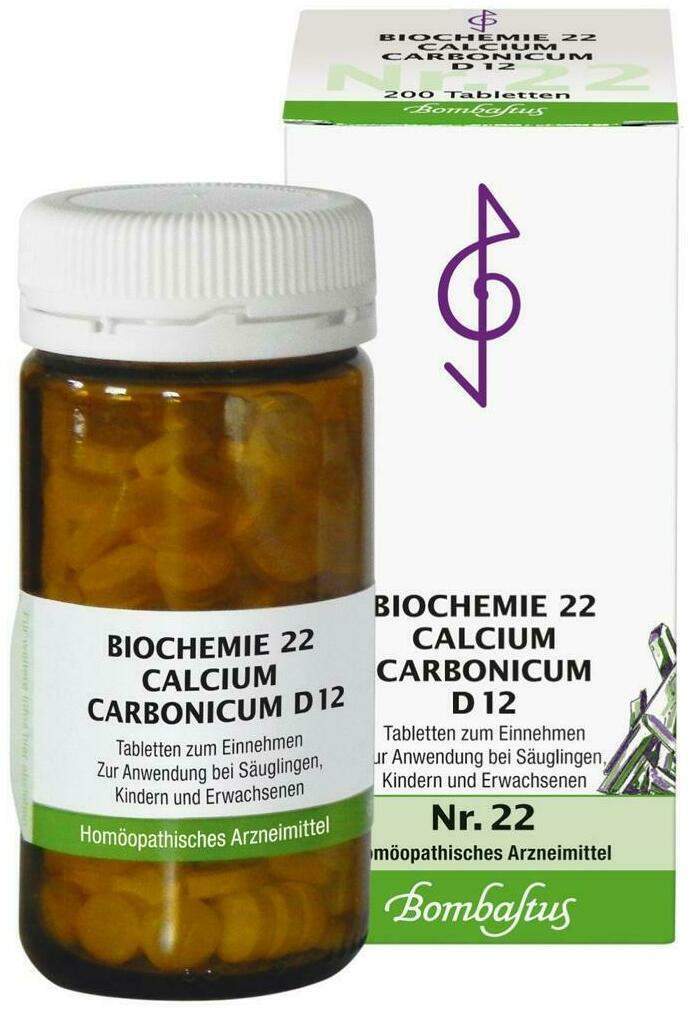 Biochemie Bombastus 22 Calcium Carbonicum D 12 200 Tabletten