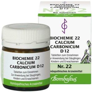 Biochemie Bombastus 22 Calcium Carbonicum D 12 80 Tabletten