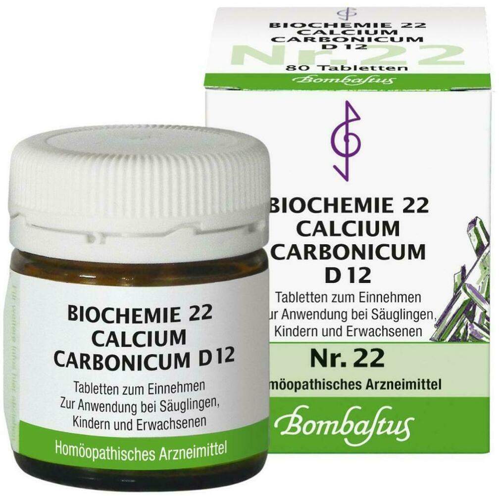 Biochemie Bombastus 22 Calcium Carbonicum D 12 80 Tabletten