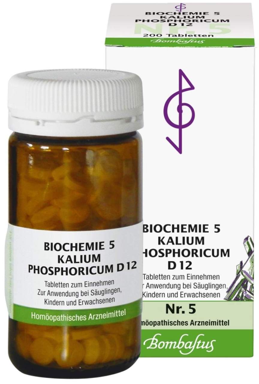 Biochemie Bombastus 5 Kalium Phosphoricum D 12 200 Tabletten