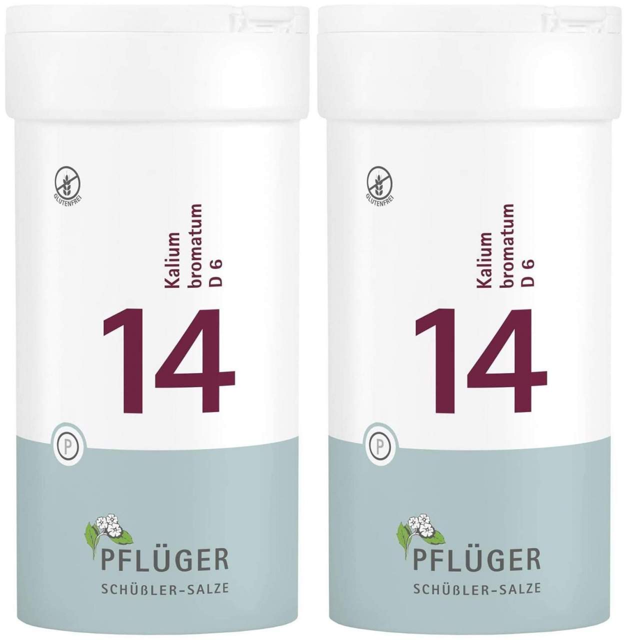 Biochemie Pflüger 14 Kalium bromatum D6 2 x 400 Tabletten