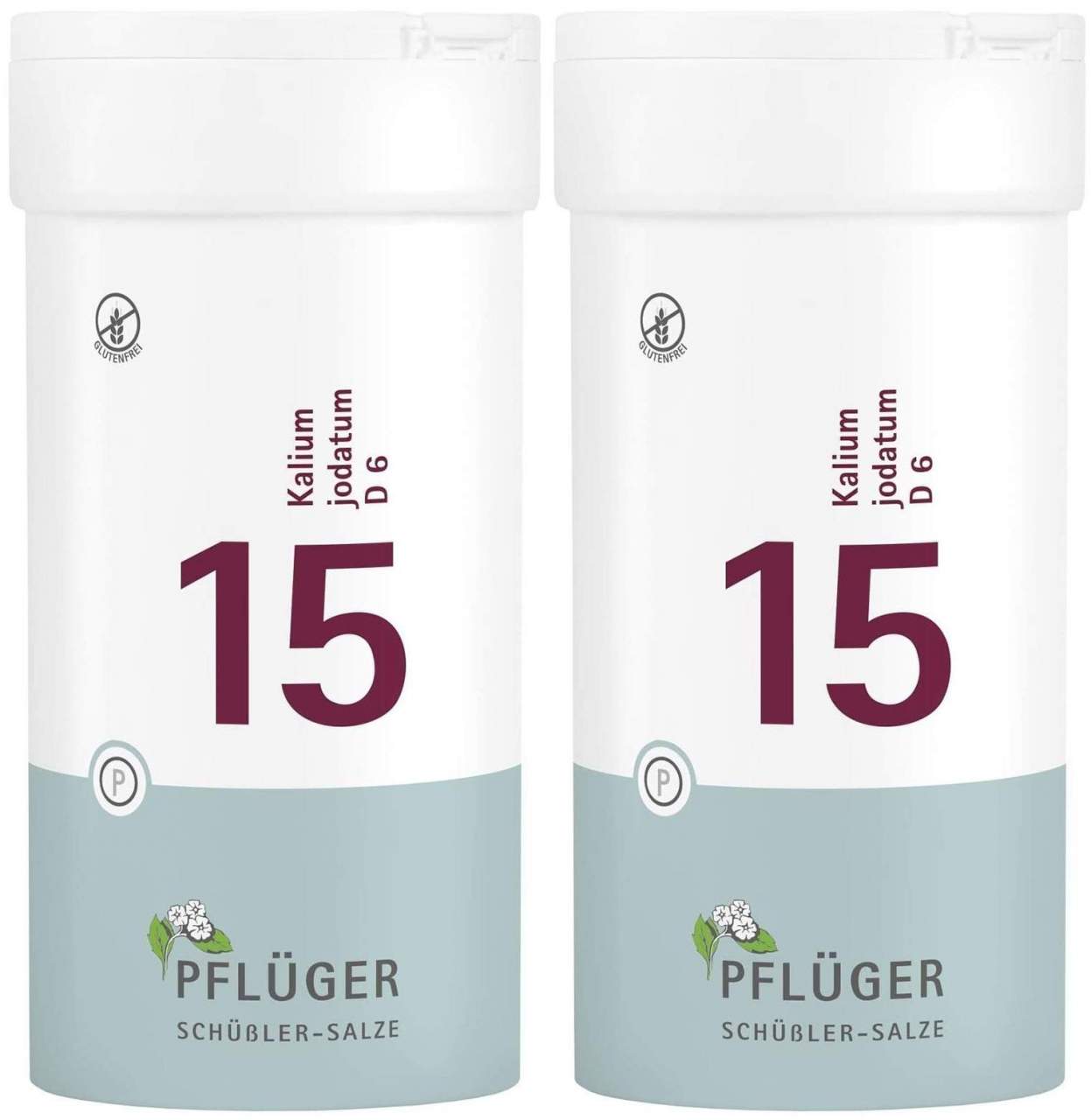 Biochemie Pflüger 15 Kalium jodatum D6 2 x 400 Tabletten