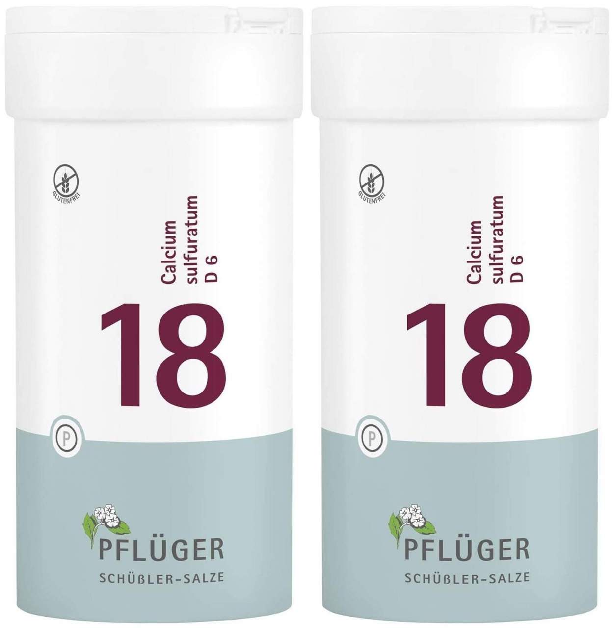 Biochemie Pflüger 18 Calcium sulfuratum D6 2 x 400 Tabletten