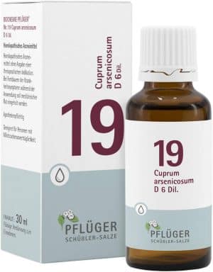 Biochemie Pflüger 19 Cuprum Arsenicosum D6 30 ml Tropfen