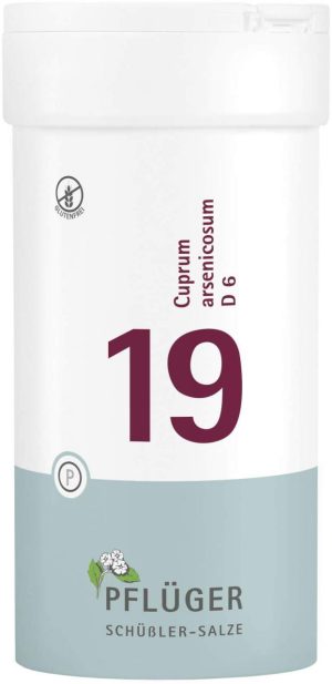 Biochemie Pflüger 19 Cuprum arsenicosum D6 400 Tabletten