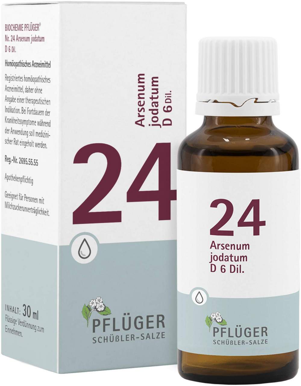 Biochemie Pflüger 24 Arsenum Jodatum D6 30 ml Tropfen