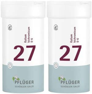 Biochemie Pflüger 27 Kalium bichromicum D6 2 x 400 Tabletten