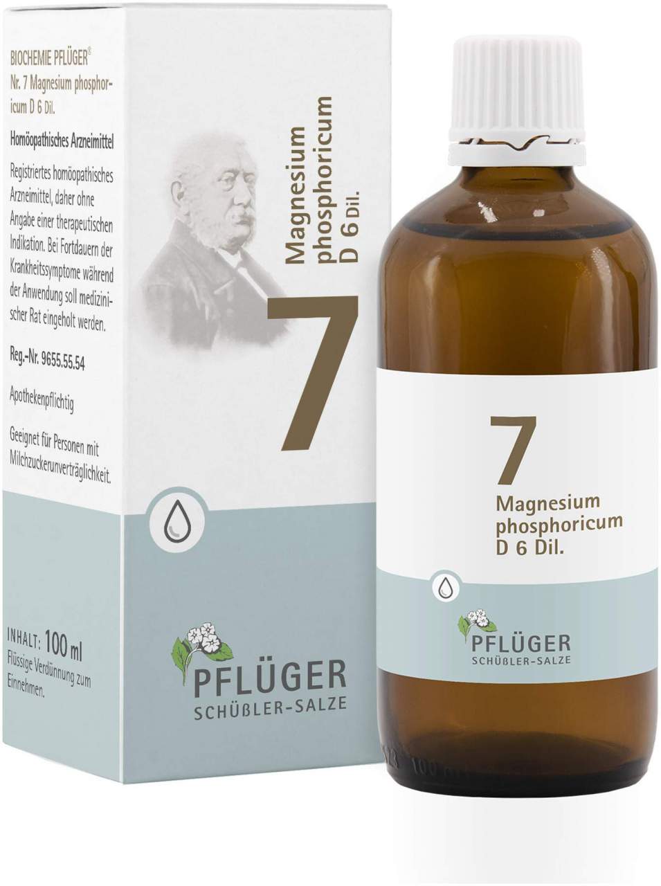 Biochemie Pflüger 7 Magnesium Phosphoricum D6 100 ml Tropfen