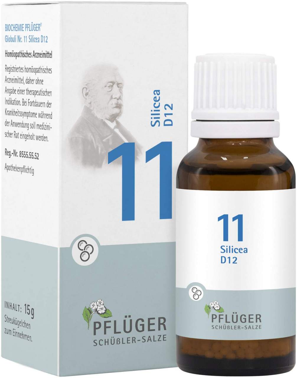 Biochemie Pflüger Nr. 11 Silicea D12 15 G Globuli