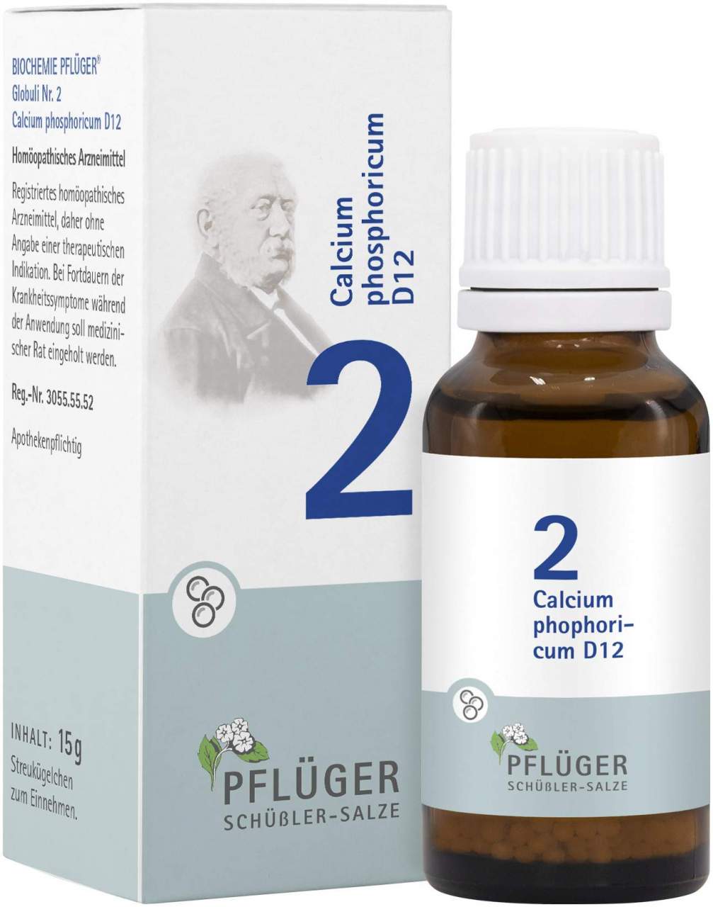 Biochemie Pflüger Nr. 2 Calcium Phosphoricum D12 15 G Globuli