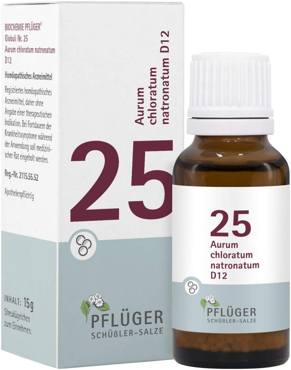 Biochemie Pflüger Nr. 25 Aurum Chloratum Natronatum D12 15 G...