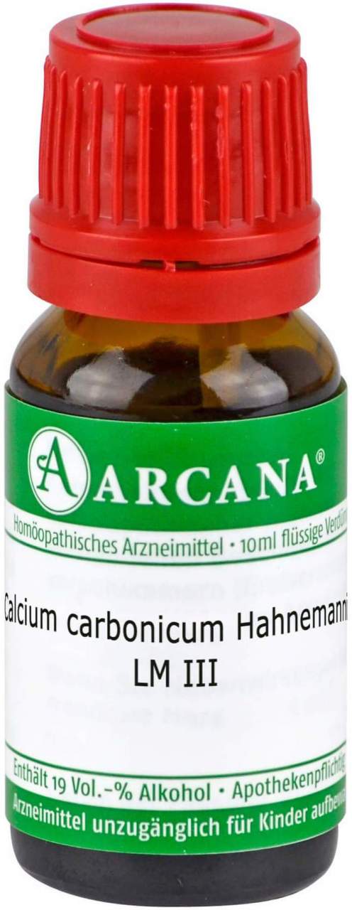 Calcium Carbonicum Hahnemanni Lm 3 Dilution 10 ml