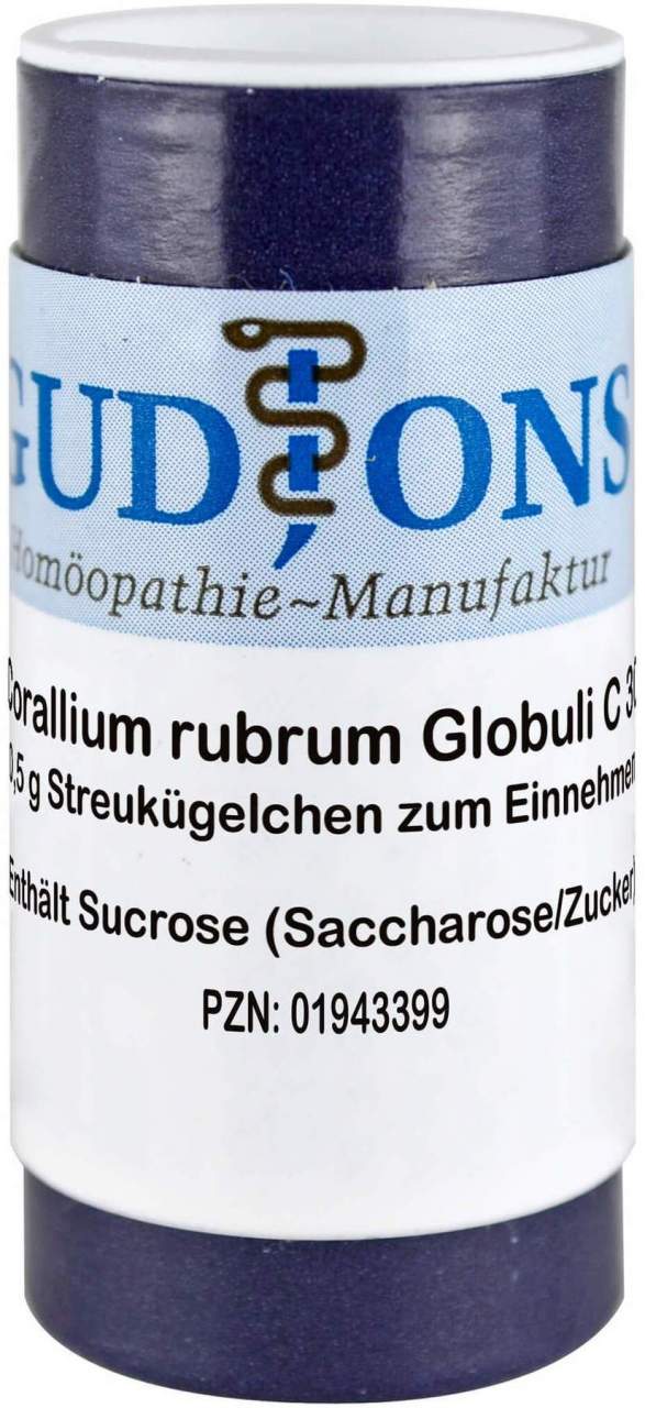 Corallium Rubrum C 30 Einzeldosis Globuli 0