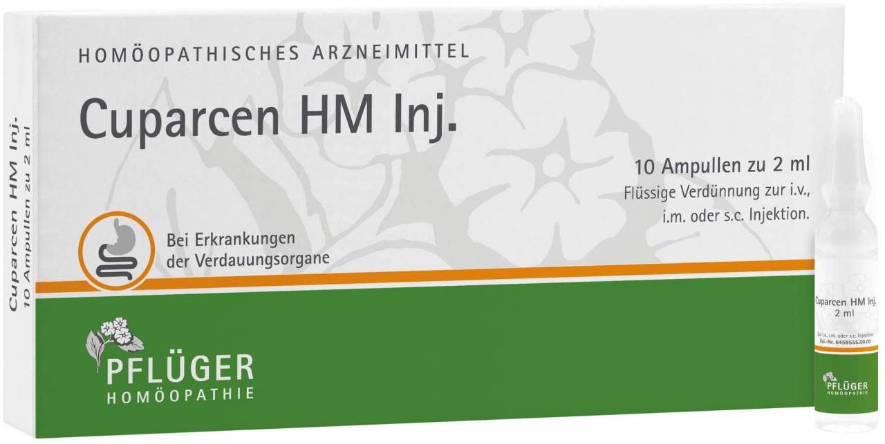 Cuparcen Hm 10 X 2 ml Ampullen