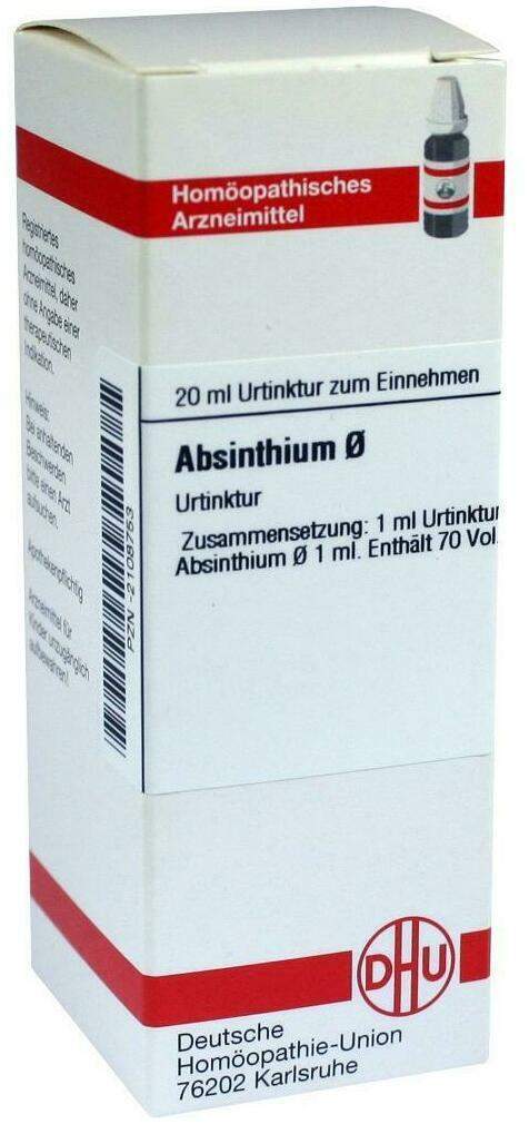 DHU Absinthium Urtinktur 20 ml Dilution
