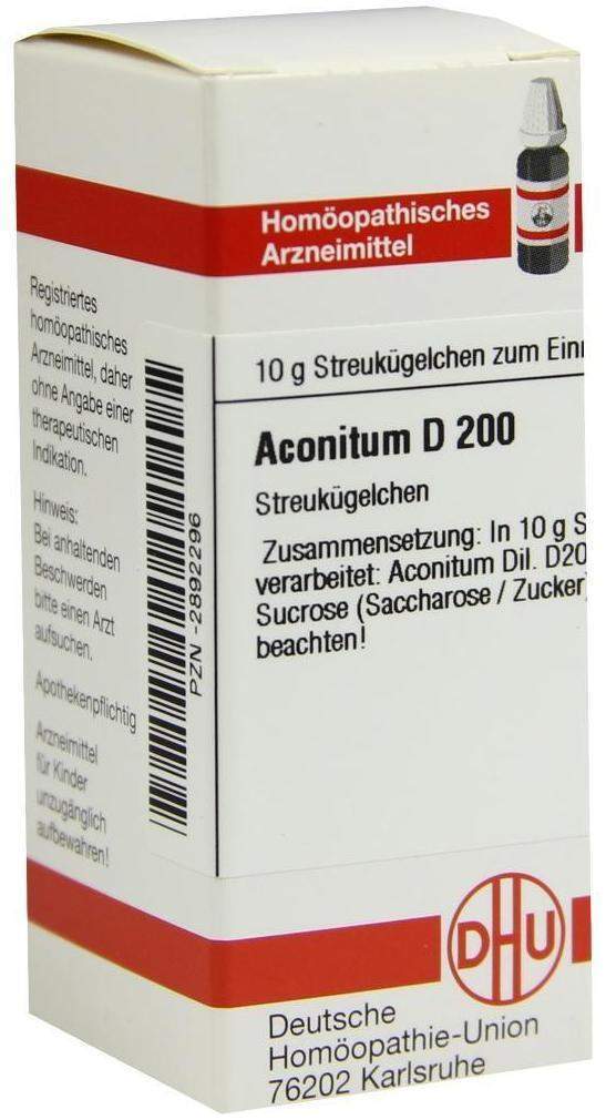 DHU Aconitum D200 10 g Globuli