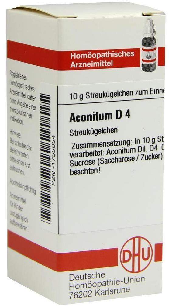 DHU Aconitum D4 Globuli