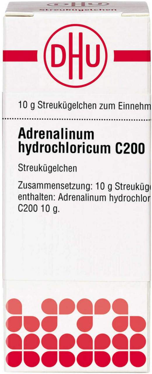 DHU Adrenalinum Hydrochloricum C200 Globuli 10 g