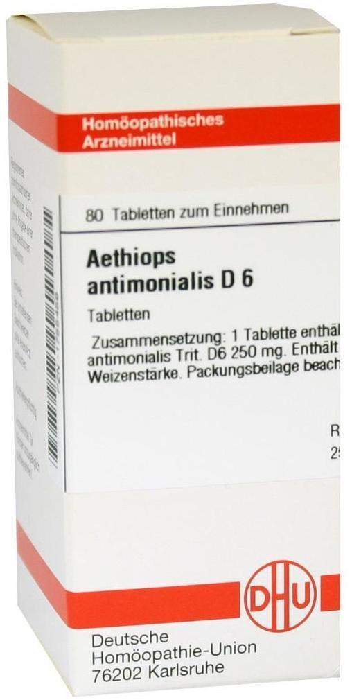 DHU Aethiops Antimonialis D6 Tabletten