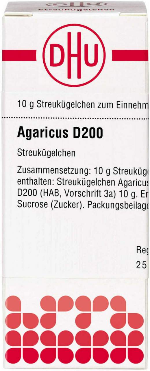 DHU Agaricus D200 Globuli 10 g
