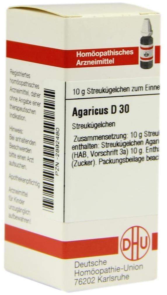 DHU Agaricus D30 Globuli