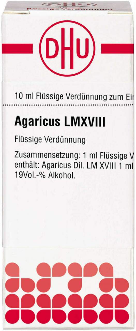 DHU Agaricus Lm Xviii 10 ml Dilution