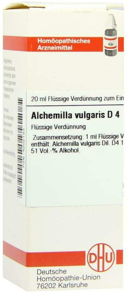 DHU Alchemilla vulgaris D4 20 ml Dilution