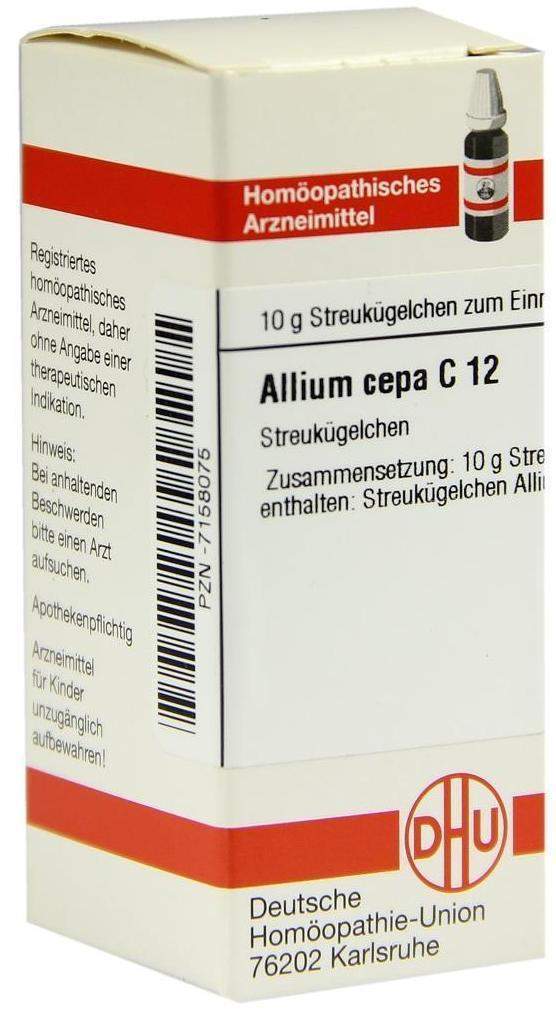 DHU Allium cepa C12 Globuli 10 g