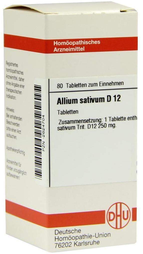 DHU Allium sativum D12 Tabletten