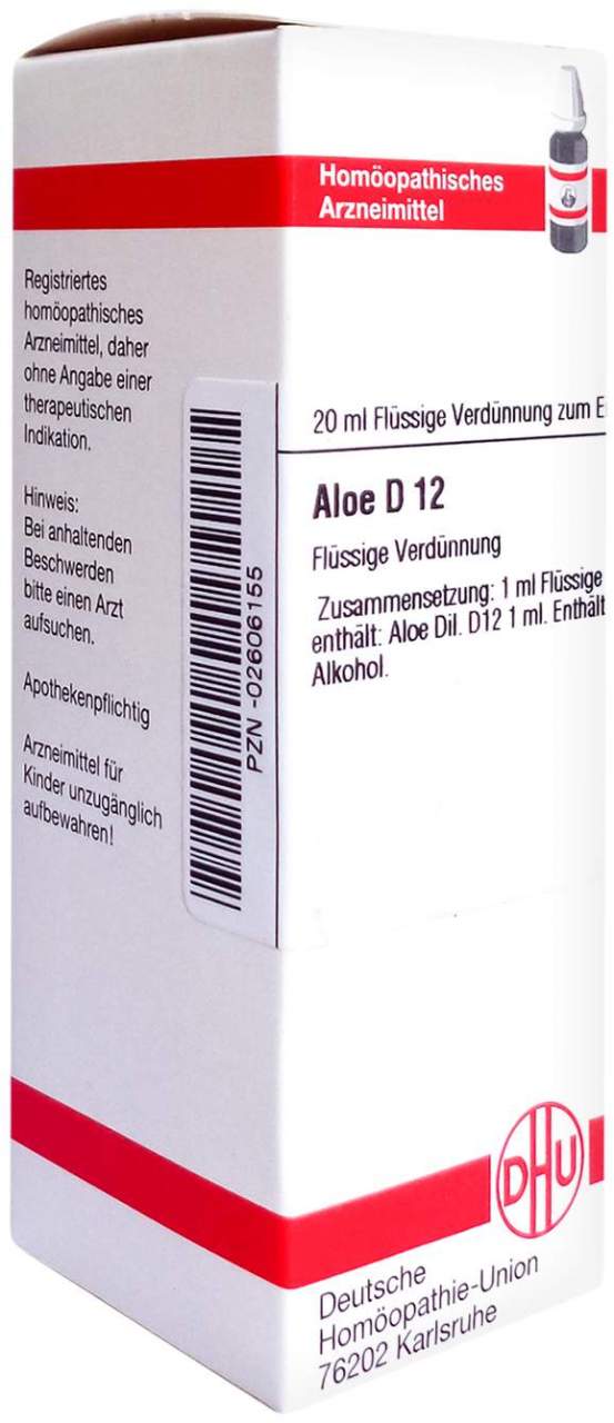 DHU Aloe D12 20 ml Dilution