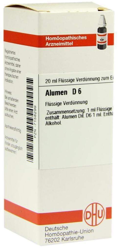 DHU Alumen D6 Dilution
