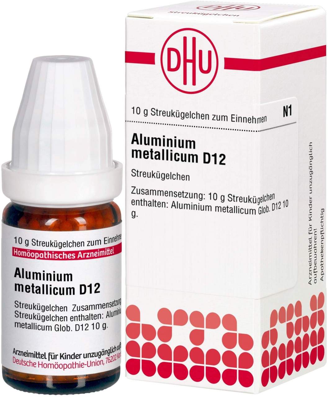 DHU Aluminium metallicum D12 Globuli