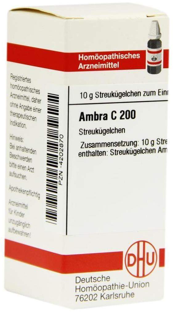 DHU Ambra C200 Globuli