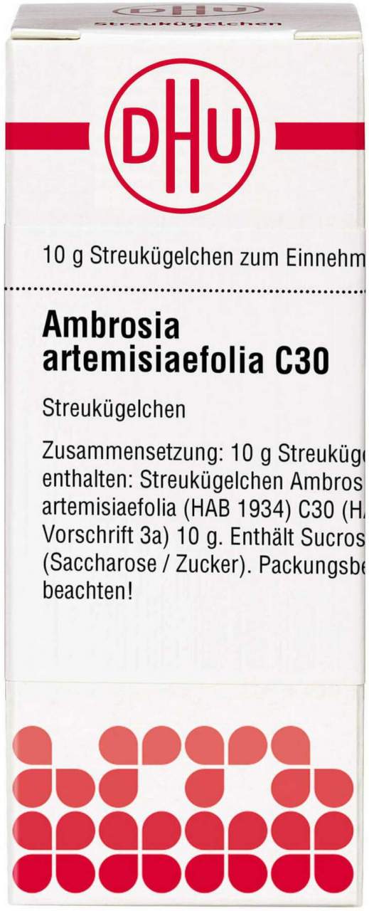 DHU Ambrosia artemisiaefolia C30 Globuli 10 g
