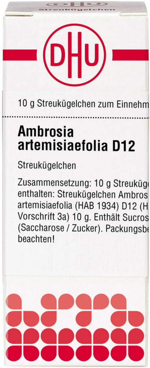 DHU Ambrosia artemisiaefolia D12 Globuli 10 g
