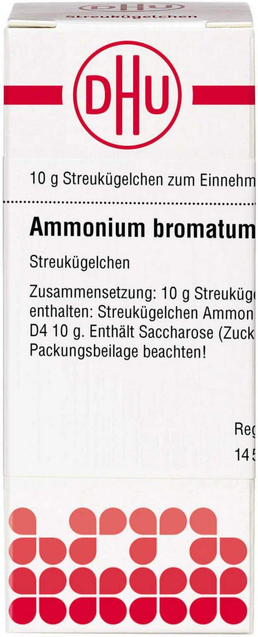 DHU Ammonium bromatum D4 Globuli